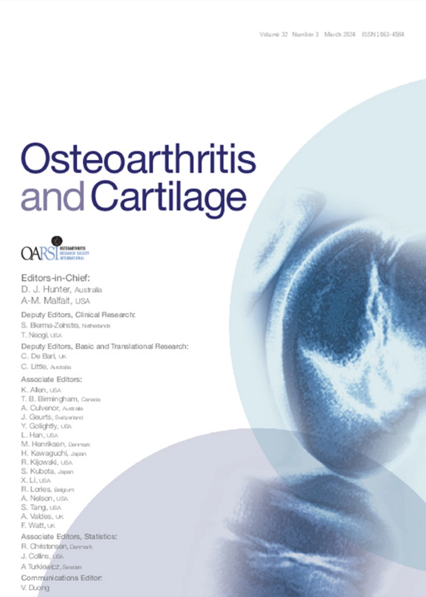 Radiobotics is cited in Osteoarthritis and Cartilage