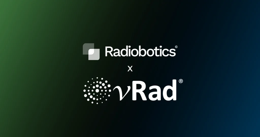 Radiobotics press release - Radiobotics expands AI partnership with vRad