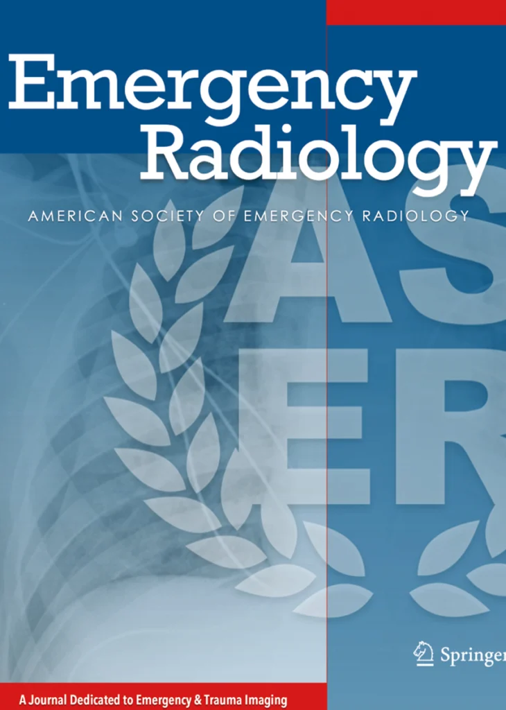 Radiobotics is cited in Emergency Radiology