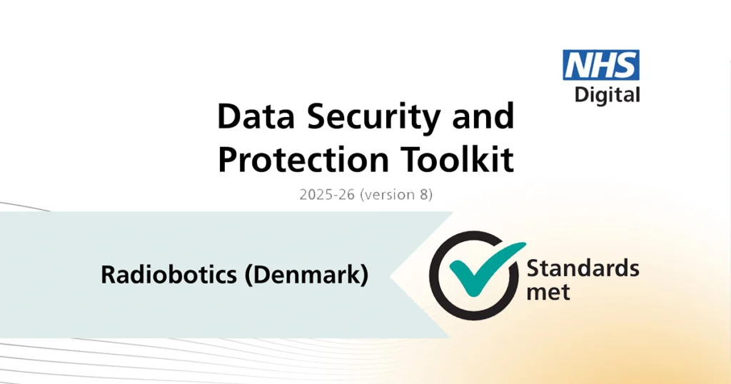 RBfracture passes the NHS Data Security and Protection Toolkit (DSPT)